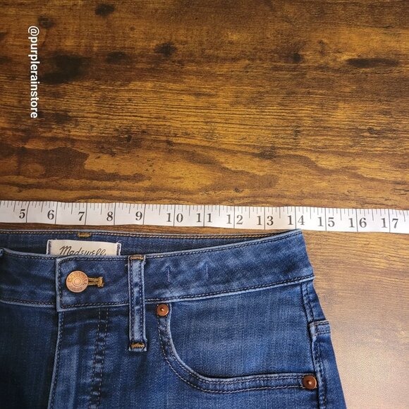Madewell Jeans Size 28 Curvy Hi Rise Skinny Sussex Wash MB354 Tummy Control - Picture 8 of 12